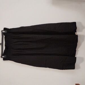 asos | Black Vintage-Inspired High-Waist Swing Skirt w Pockets | Women's 6